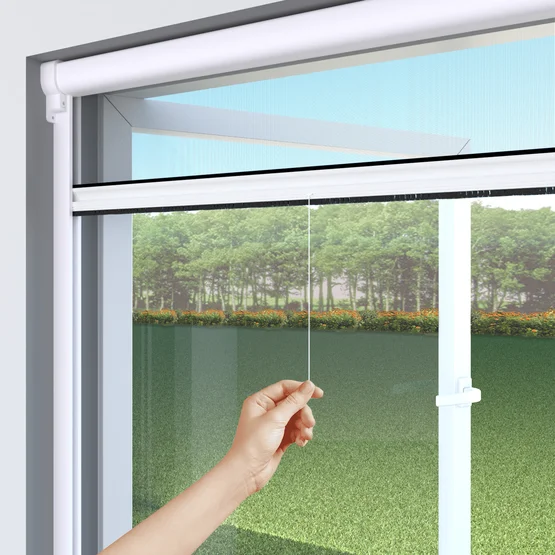 no drill roller fly screen window operation
